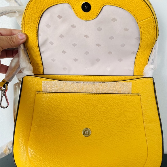 NWT Kate Spade LEILA *shoulder & crossbody bag* SUNFLOWER FIELDS vibrant New-new - Picture 2 of 8